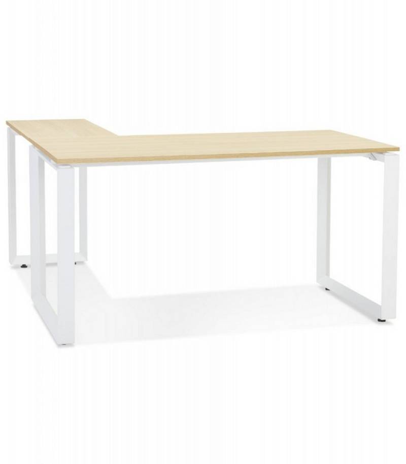 KADIMA DESIGN Schreibtisch Eckschreibtisch Holz Metall Modernes Büromöbel mit Stauraum (170x160x74,8 cm BAKUS Kollektion), Designer Arbeitsplatz mit Eleganz Minimalistisch Modern von KADIMA DESIGN