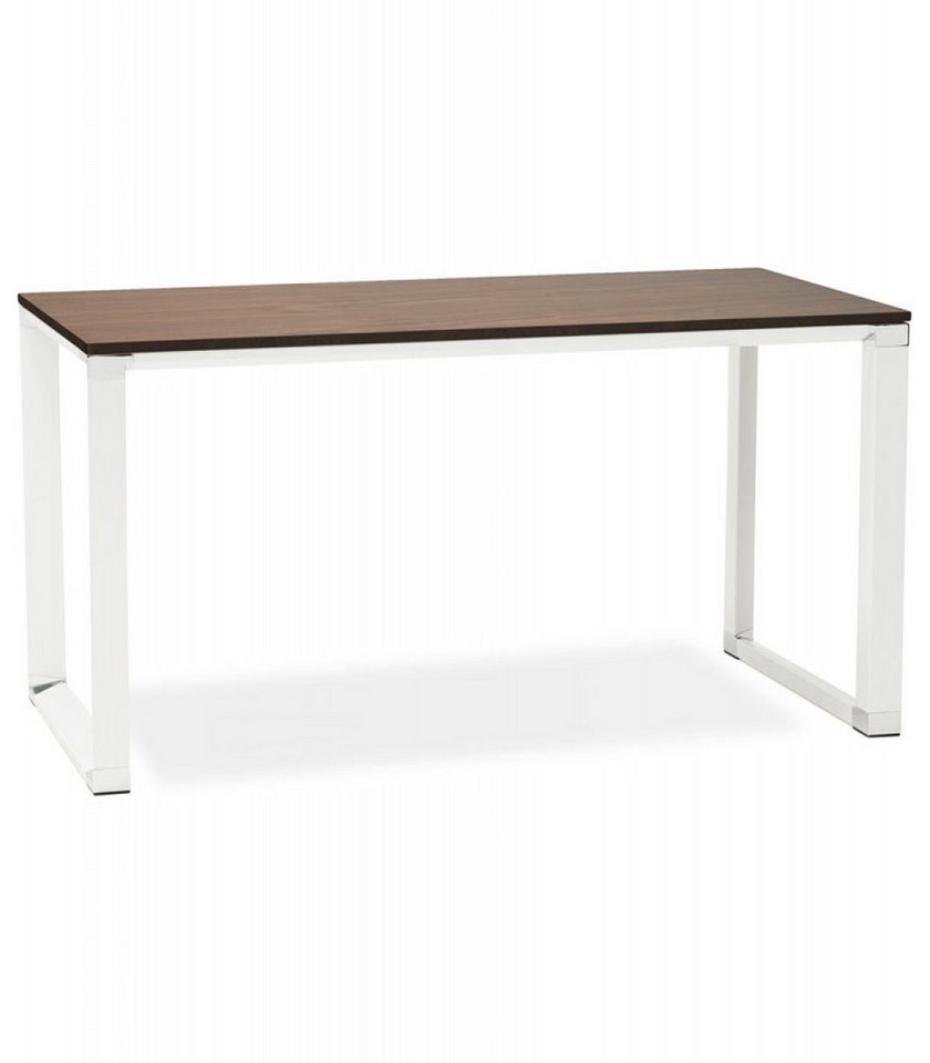 KADIMA DESIGN Schreibtisch Gerader Schreibtisch aus Holz Metall Modern Minimalistisch (Designer Arbeitstisch mit Walnussdekor XLINE Kollektion), Bürotisch Arbeitsplatz Computertisch 160x80x74 cm KADIMA DESIGN Schreibtisch Gerader Schreibtisch aus Holz Metall Modern Minimalistisch (Designer Arbeitstisch mit Walnussdekor XLINE Kollektion), Bürotisch Arbeitsplatz Computertisch 160x80x74 cm von KADIMA DESIGN
