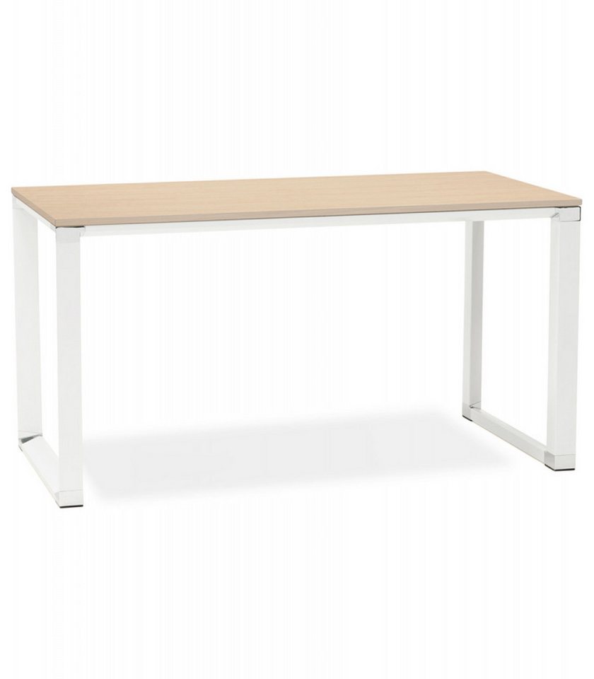 KADIMA DESIGN Schreibtisch Schreibtisch aus Holz und Metall Modernes Design (Arbeitstisch in natürlicher Holzoptik XLINE Kollektion), Designer Bürotisch mit Metallgestell 160x80x74 cm KADIMA DESIGN Schreibtisch Schreibtisch aus Holz und Metall Modernes Design (Arbeitstisch in natürlicher Holzoptik XLINE Kollektion), Designer Bürotisch mit Metallgestell 160x80x74 cm von KADIMA DESIGN