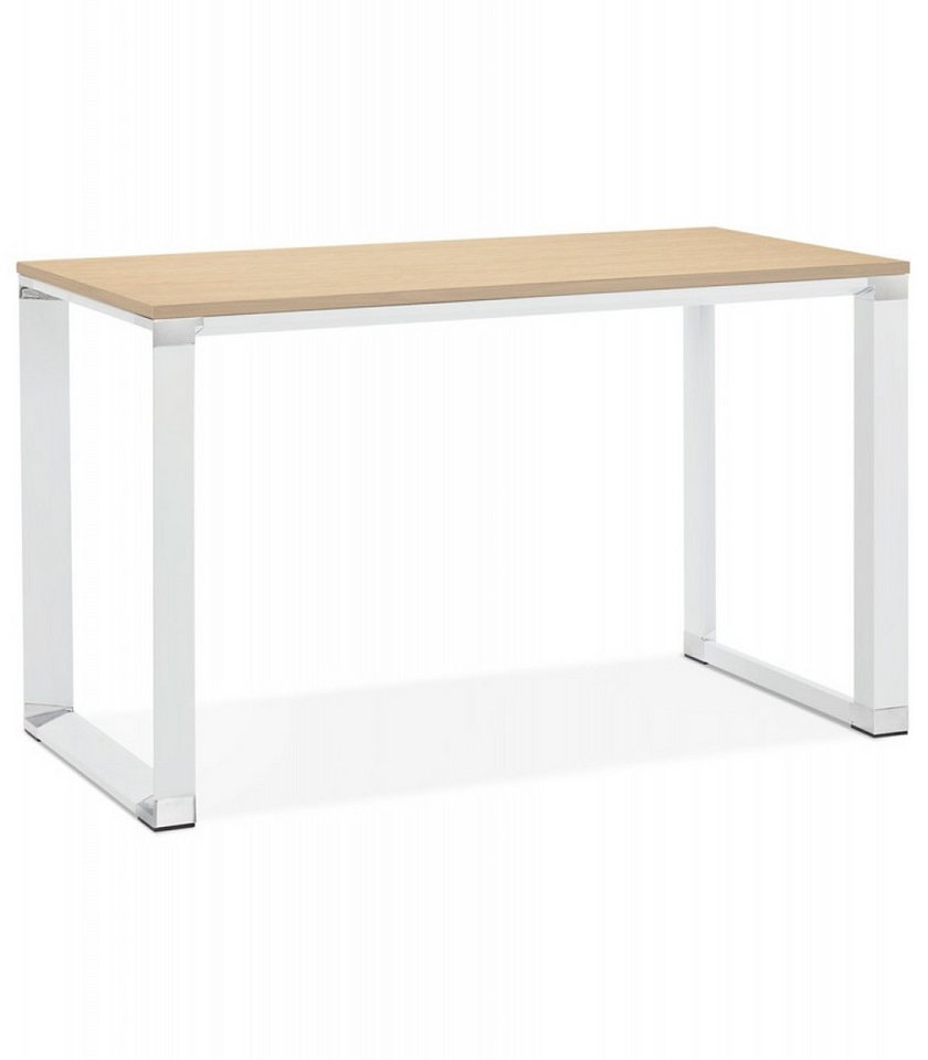 KADIMA DESIGN Schreibtisch Schreibtisch XLINE aus Holz und Metall Minimalistisches Design (Computertisch mit Naturholzplatte Home Office Kollektion), Designer Bürotisch mit moderner Metallstruktur 140x70x74 cm KADIMA DESIGN Schreibtisch Schreibtisch XLINE aus Holz und Metall Minimalistisches Design (Computertisch mit Naturholzplatte Home Office Kollektion), Designer Bürotisch mit moderner Metallstruktur 140x70x74 cm von KADIMA DESIGN