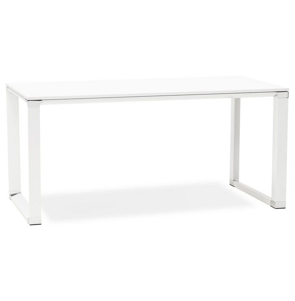 KADIMA DESIGN Schreibtisch Moderner Bürotisch, gerader Tisch Büro, minimalistischer Computertisch, Kufengestell, Chromakzente, Bodenschutz KADIMA DESIGN Schreibtisch Moderner Bürotisch, gerader Tisch Büro, minimalistischer Computertisch, Kufengestell, Chromakzente, Bodenschutz von KADIMA DESIGN