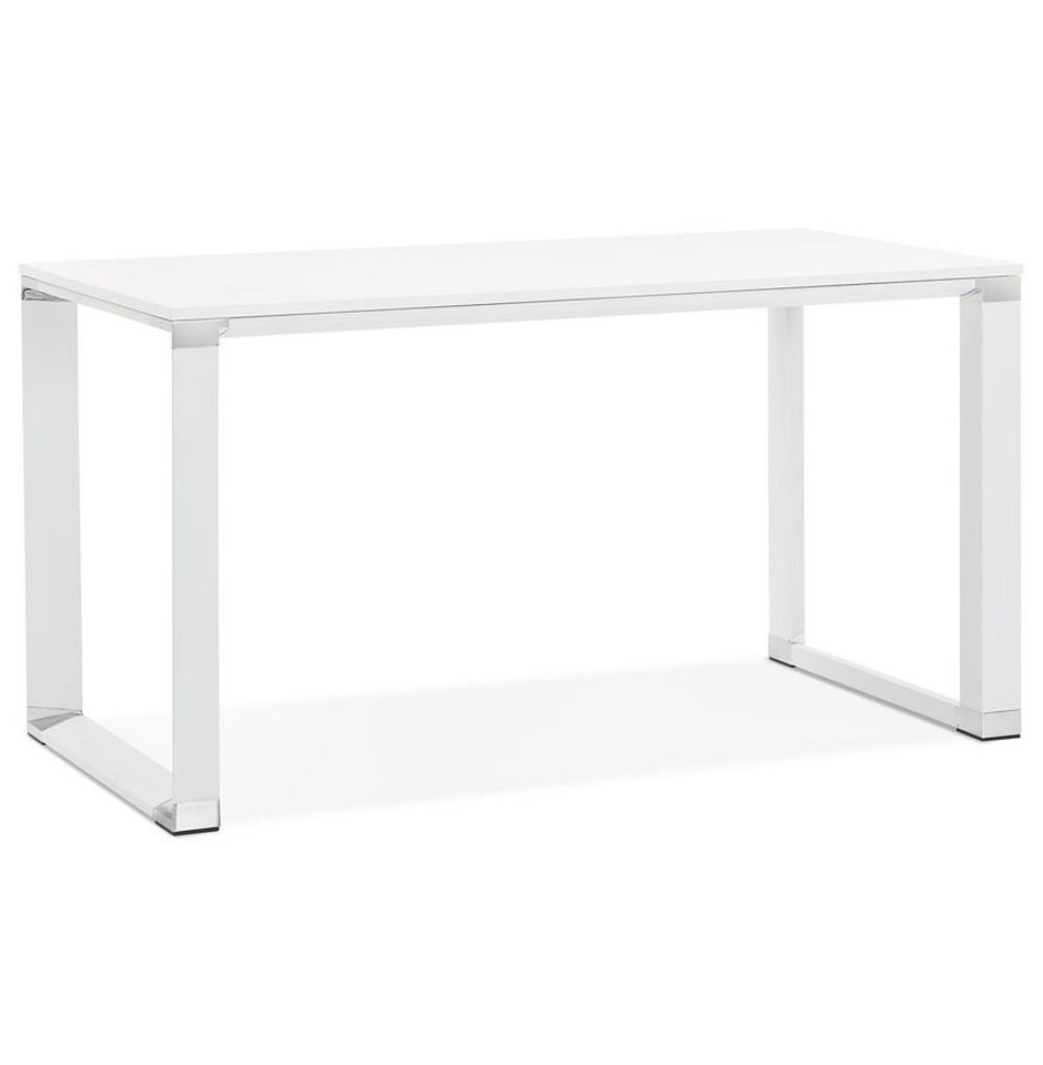 KADIMA DESIGN Schreibtisch Moderner Bürotisch, gerader Tisch Büro, minimalistischer Computertisch, Kufengestell, Chromakzente, Bodenschutz KADIMA DESIGN Schreibtisch Moderner Bürotisch, gerader Tisch Büro, minimalistischer Computertisch, Kufengestell, Chromakzente, Bodenschutz von KADIMA DESIGN