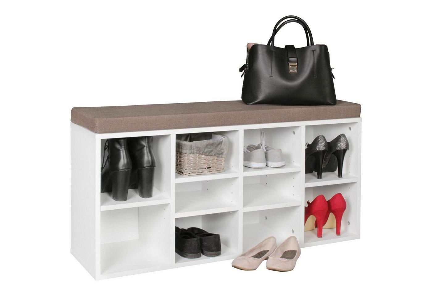 KADIMA DESIGN Schuhschrank Schuhbank mit Stauraum & Sitzfläche - stilvolle Wohnraumlösung KADIMA DESIGN Schuhschrank Schuhbank mit Stauraum & Sitzfläche - stilvolle Wohnraumlösung von KADIMA DESIGN