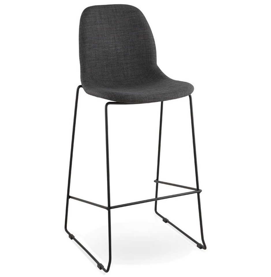 KADIMA DESIGN Sitzhocker IRIS Barhocker Tresenstuhl Buffethocker Textile von KADIMA DESIGN