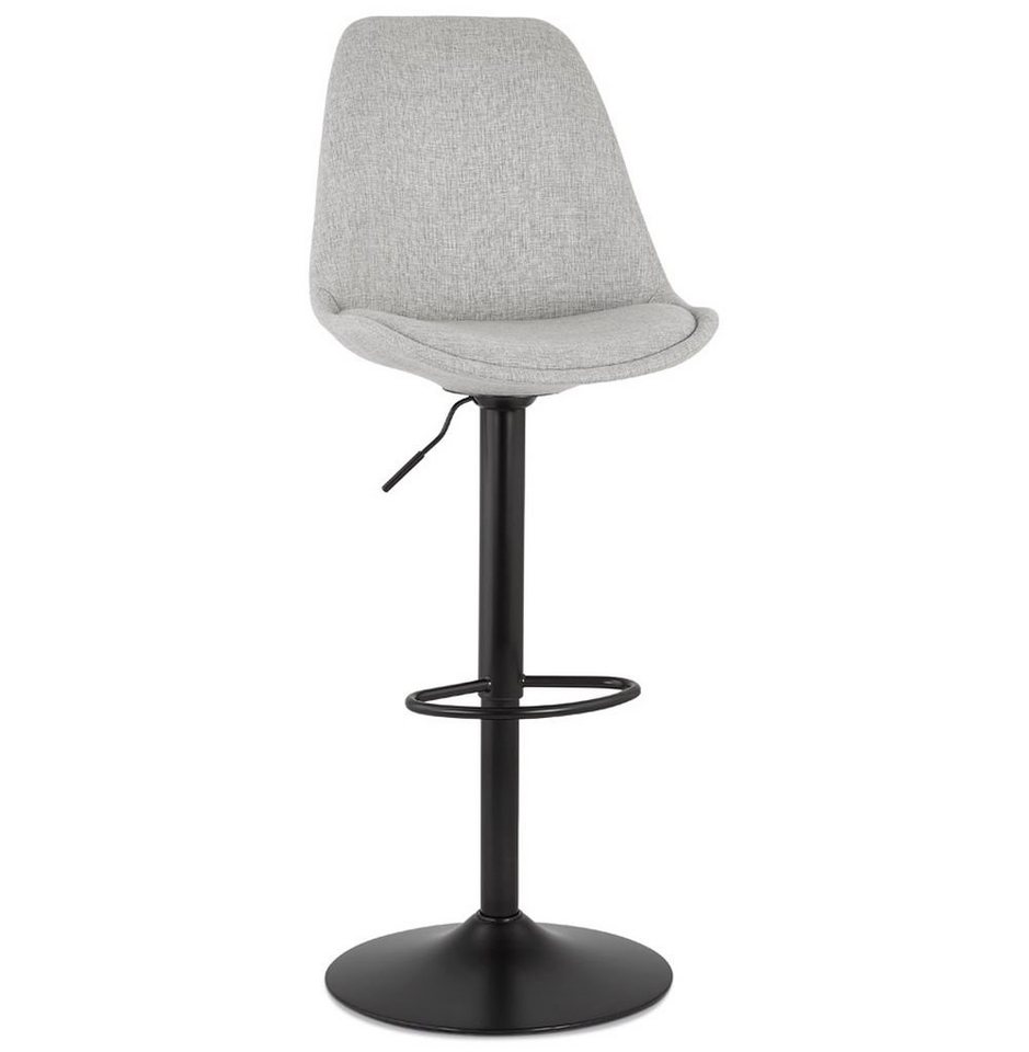 KADIMA DESIGN Sitzhocker MAYRA Barhocker Tresenstuhl Buffethocker Textile von KADIMA DESIGN