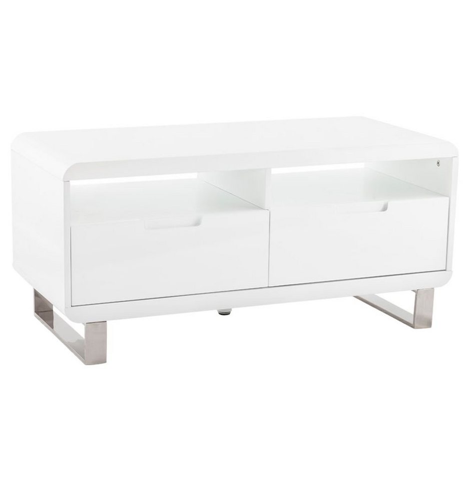 KADIMA DESIGN TV-Schrank JARA TV-Ständer Holz Weiss (white) 45 x 100 von KADIMA DESIGN