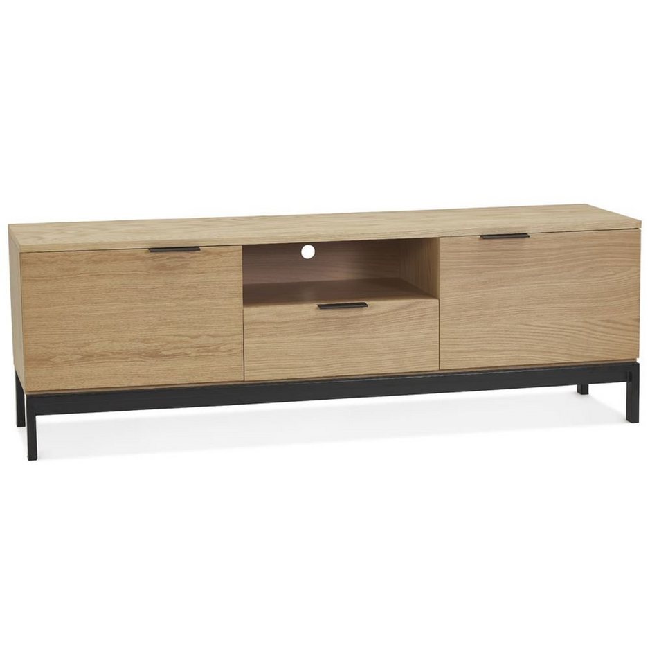 KADIMA DESIGN TV-Schrank KIMBERLY TV-Ständer Helles Holz von KADIMA DESIGN