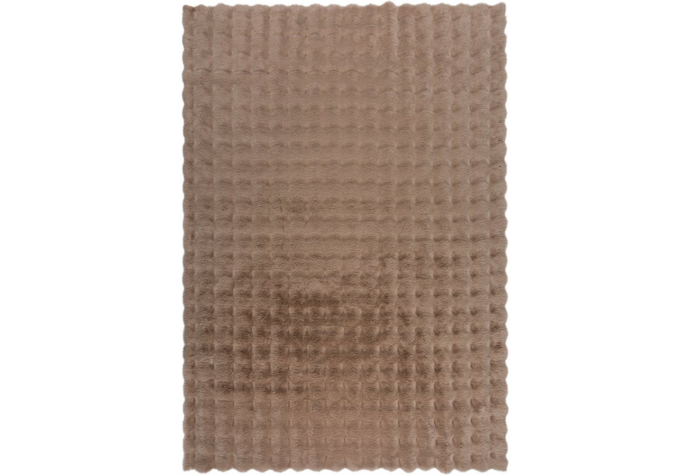 KADIMA DESIGN Teppich 3D Waffel Unifarben, Struktur Hochflor Teppich waschbar 80x150, Rechteckig, Höhe: 35 mm, Taupe, 100% Polyester, Hochflor, Flordichte 1 600 g/m² KADIMA DESIGN Teppich 3D Waffel Unifarben, Struktur Hochflor Teppich waschbar 80x150, Rechteckig, Höhe: 35 mm, Taupe, 100% Polyester, Hochflor, Flordichte 1 600 g/m² von KADIMA DESIGN