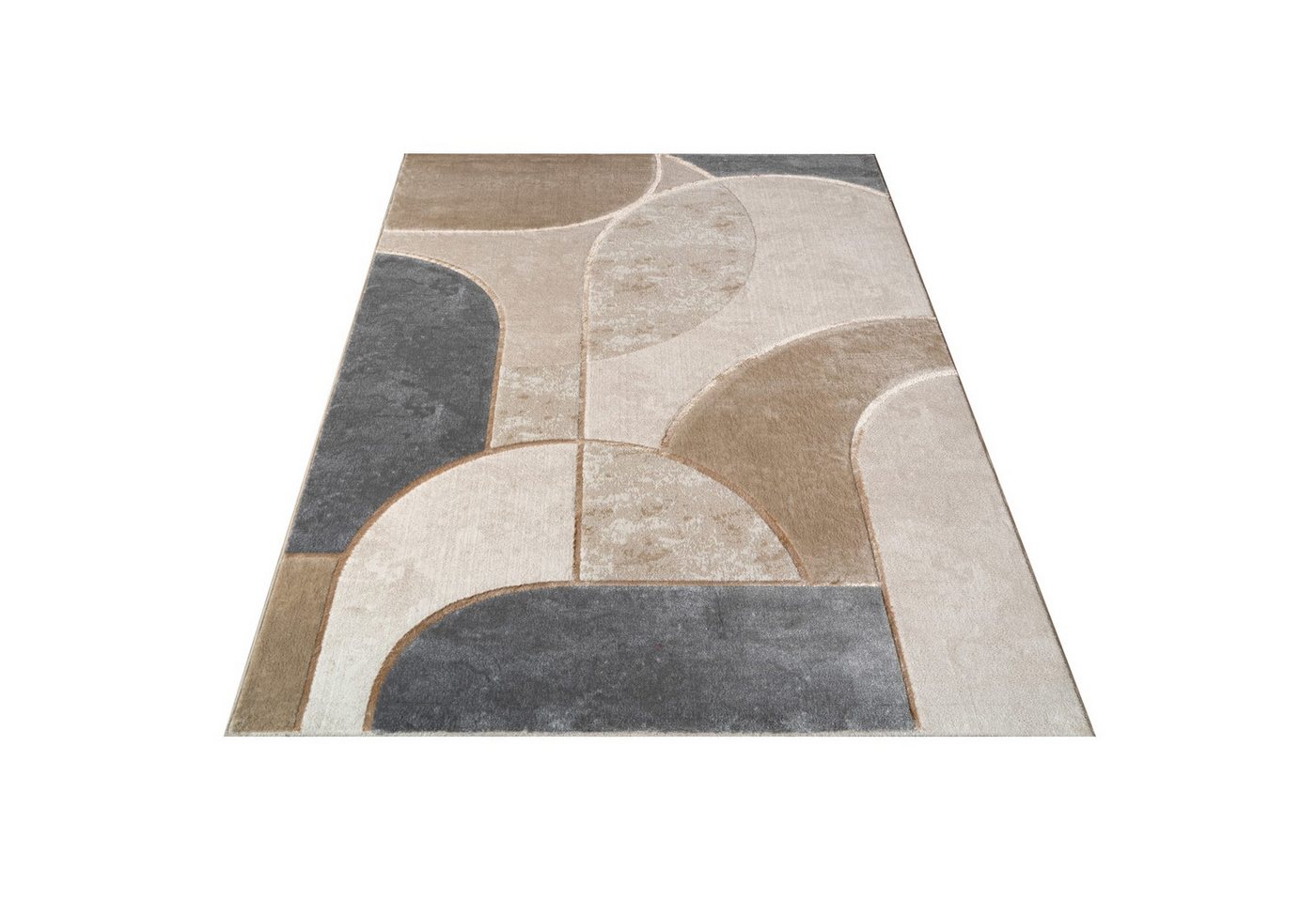 KADIMA DESIGN Teppich Abstrakt Wohnzimmer schmutzabweisend Teppich Kurzflor, Läufer, Höhe: 15 mm, Florhöhe: 11 mm, Polypropylen, Polyester, Läufer, 80x150, Grau KADIMA DESIGN Teppich Abstrakt Wohnzimmer schmutzabweisend Teppich Kurzflor, Läufer, Höhe: 15 mm, Florhöhe: 11 mm, Polypropylen, Polyester, Läufer, 80x150, Grau von KADIMA DESIGN