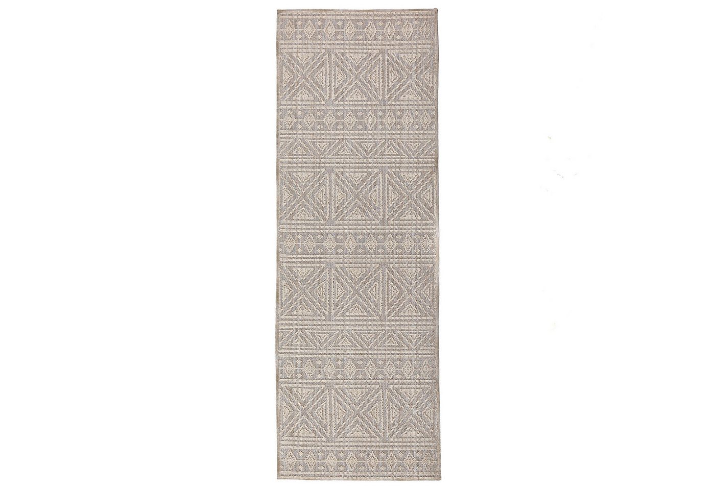 KADIMA DESIGN Teppich Ethno Geometrisch Wohnzimmer Waschbarer Teppich Läufer 58x230, Läufer, Höhe: 9 mm, Grau, 100% Polyester, Kurzflor mit Bouclé-Struktur KADIMA DESIGN Teppich Ethno Geometrisch Wohnzimmer Waschbarer Teppich Läufer 58x230, Läufer, Höhe: 9 mm, Grau, 100% Polyester, Kurzflor mit Bouclé-Struktur von KADIMA DESIGN