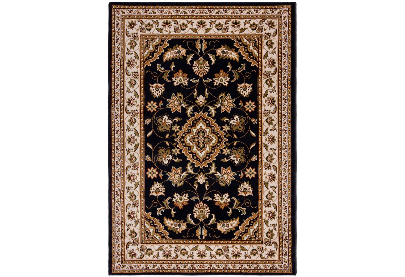 KADIMA DESIGN Teppich Klassischer Orientteppich mit floralem Muster, Bordüre strapazierfähig, Rechteckig, Höhe: 12 mm, Gewebt KADIMA DESIGN Teppich Klassischer Orientteppich mit floralem Muster, Bordüre strapazierfähig, Rechteckig, Höhe: 12 mm, Gewebt von KADIMA DESIGN