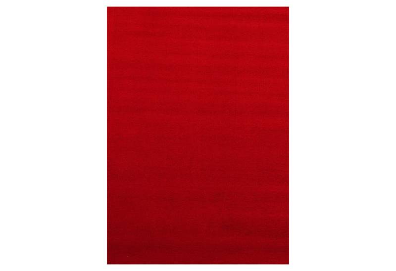 KADIMA DESIGN Teppich Kurzflor Uni-Farbe Microfaser Antirutsch Wohnzimmer waschbar Teppich, Läufer, Höhe: 7 mm, Maschinenwäsche, Rücken aus Anti-rutsch, Gekettelt, 60x110cm von KADIMA DESIGN