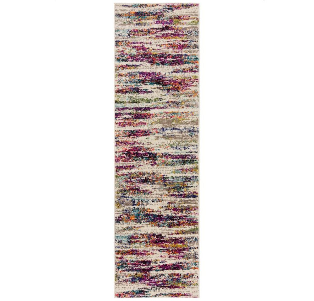 KADIMA DESIGN Teppich Pflegeleichter Designer-Teppich mit abstraktem Muster in Multicolor, Läufer, Höhe: 11 mm, Poldichte: 2200 g/qm,Abstrakt Muster KADIMA DESIGN Teppich Pflegeleichter Designer-Teppich mit abstraktem Muster in Multicolor, Läufer, Höhe: 11 mm, Poldichte: 2200 g/qm,Abstrakt Muster von KADIMA DESIGN