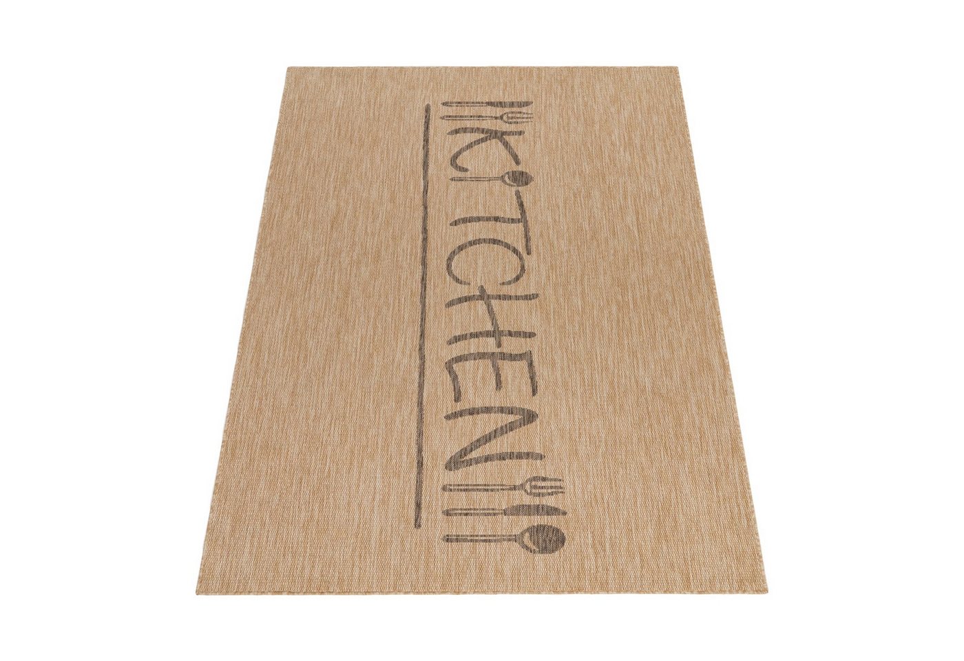 KADIMA DESIGN Teppich Schriftzug Wohnzimmer schmutzabweisend Teppich Kurzflor, Läufer, Höhe: 4 mm, 100% Polypropylen, Rücken aus Polypropylen, Läufer, 60x100cm, Beige KADIMA DESIGN Teppich Schriftzug Wohnzimmer schmutzabweisend Teppich Kurzflor, Läufer, Höhe: 4 mm, 100% Polypropylen, Rücken aus Polypropylen, Läufer, 60x100cm, Beige von KADIMA DESIGN