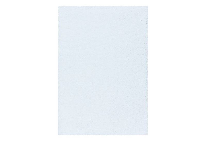 KADIMA DESIGN Teppich Shaggy Uni-Look Polypropylen Wohnzimmer Teppich Hochflor, Rund, Höhe: 30 mm, Handwäsche, Rücken aus Jute, Gekettelt, 51500 Points/m2, 80x80cm von KADIMA DESIGN