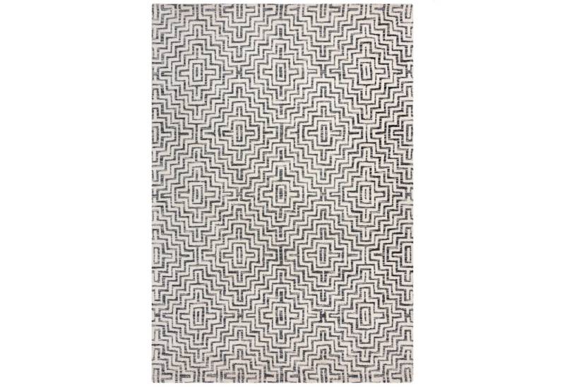 KADIMA DESIGN Teppich Zickzack Geometrisch Wohnzimmer Kurzflorteppich Rechteckig 120x170, Rechteckig, Höhe: 12 mm, Grau, 100% Polyester, Kurzflor, Flordichte 2 700 g/m² KADIMA DESIGN Teppich Zickzack Geometrisch Wohnzimmer Kurzflorteppich Rechteckig 120x170, Rechteckig, Höhe: 12 mm, Grau, 100% Polyester, Kurzflor, Flordichte 2 700 g/m² von KADIMA DESIGN