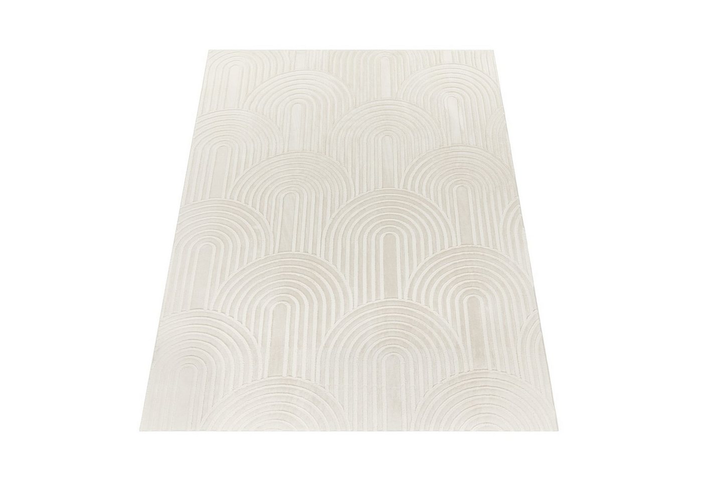 KADIMA DESIGN Teppich waschbar Struktur Wohnzimmer schmutzabweisend Teppich Kurzflor, Rechteckig, Höhe: 14 mm, Florhöhe: 10 mm, 100% Polyester, Rechteckig, 80x150cm, Creme KADIMA DESIGN Teppich waschbar Struktur Wohnzimmer schmutzabweisend Teppich Kurzflor, Rechteckig, Höhe: 14 mm, Florhöhe: 10 mm, 100% Polyester, Rechteckig, 80x150cm, Creme von KADIMA DESIGN