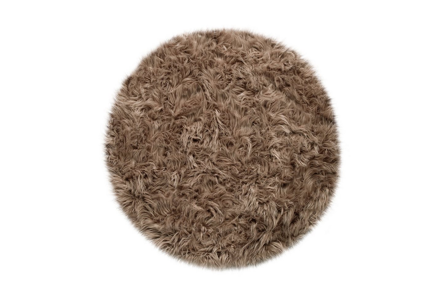 KADIMA DESIGN Teppich waschmaschinenwaschbar Einfarbig Schlafzimmer Hochflor Teppich Shaggy, Rund, Höhe: 64 mm, Florhöhe: 60 mm, Polyester, Rücken aus Baumwolle, Rund, 30D, Beige KADIMA DESIGN Teppich waschmaschinenwaschbar Einfarbig Schlafzimmer Hochflor Teppich Shaggy, Rund, Höhe: 64 mm, Florhöhe: 60 mm, Polyester, Rücken aus Baumwolle, Rund, 30D, Beige von KADIMA DESIGN