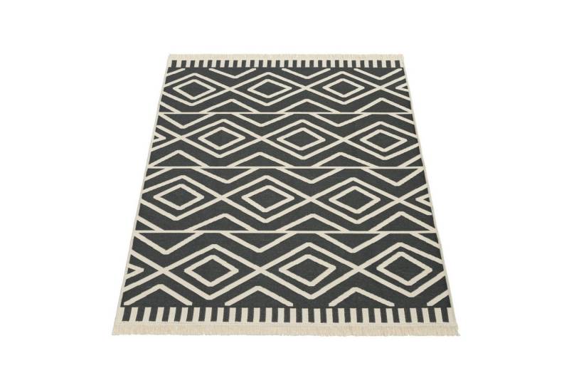 KADIMA DESIGN Teppich waschmaschinenwaschbar Ethno‐Streifen wendbar Waschbarer Teppich, Läufer, Höhe: 4 mm, 96% Baumwolle, 4% Polyester, Läufer, 60x90, Anthrazit KADIMA DESIGN Teppich waschmaschinenwaschbar Ethno‐Streifen wendbar Waschbarer Teppich, Läufer, Höhe: 4 mm, 96% Baumwolle, 4% Polyester, Läufer, 60x90, Anthrazit von KADIMA DESIGN