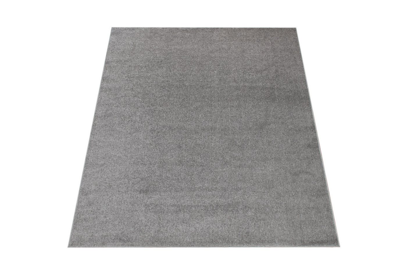 KADIMA DESIGN Teppich waschmaschinenwaschbar Unifarben Küche, Flur Waschbarer Teppich, Rechteckig, Höhe: 12 mm, Florhöhe: 8 mm, 100% Polypropylen, Rechteckig, 60x100cm, Anthrazit von KADIMA DESIGN