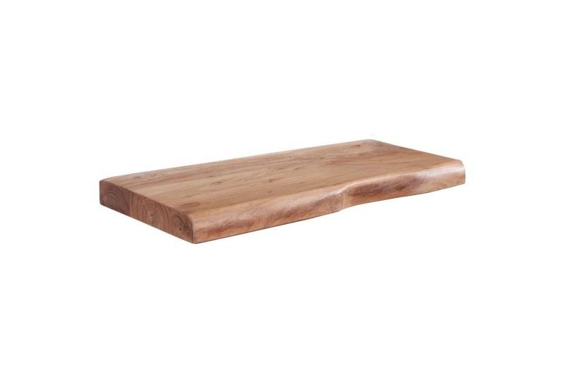 KADIMA DESIGN Wandregal Rustikales Hängeregal aus Akazienholz, Einzigartiges Unikat von KADIMA DESIGN