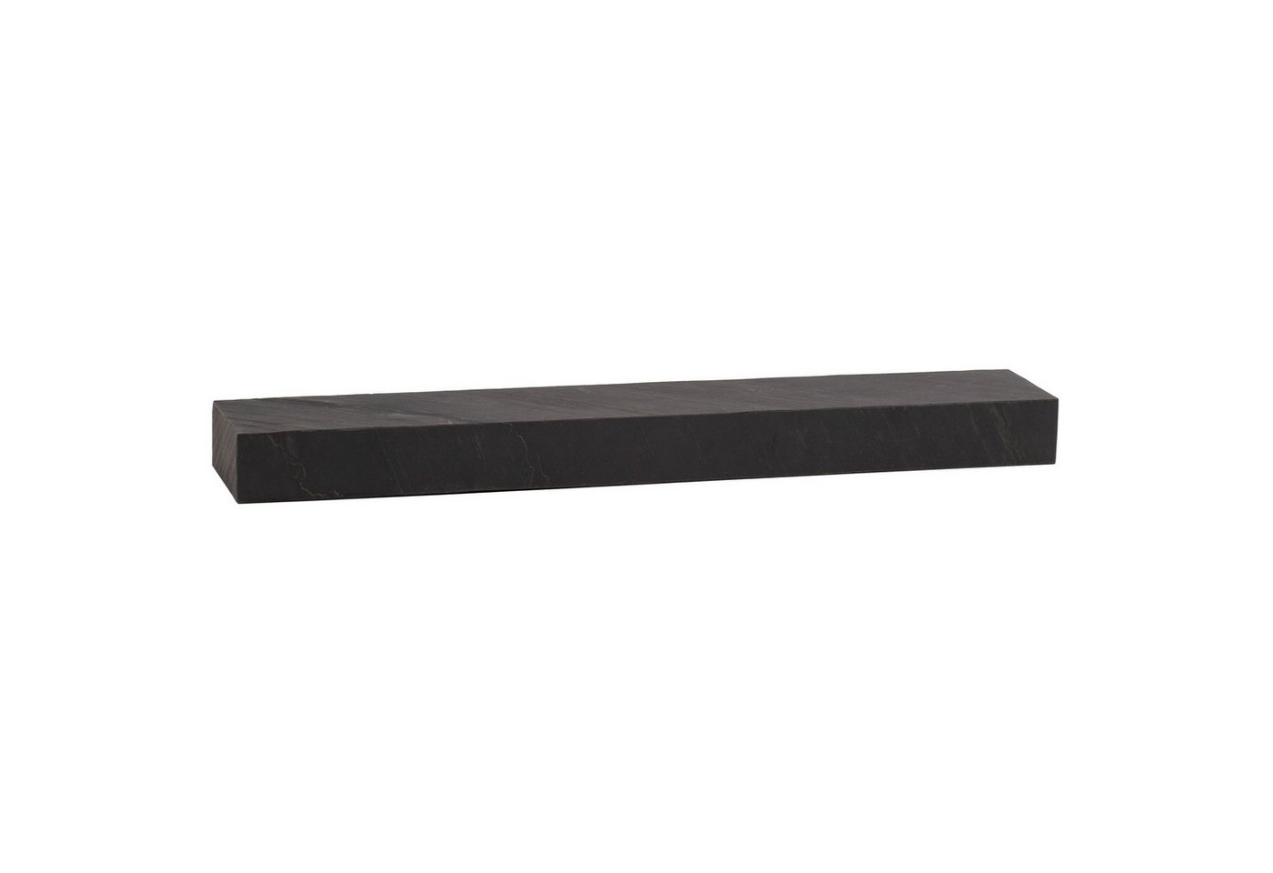 KADIMA DESIGN Wandregal Wandregal 120x10x20 cm Mango Massivholz / Steinoptik Hängeregal Modern, Regal Hängend Wohnzimmer Anthrazit, Design Schweberegal Rechteckig von KADIMA DESIGN