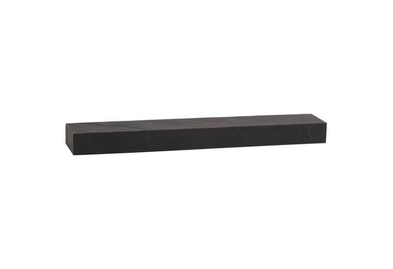 KADIMA DESIGN Wandregal Wandregal 120x10x20 cm Mango Massivholz / Steinoptik Hängeregal Modern, Regal Hängend Wohnzimmer Anthrazit, Design Schweberegal Rechteckig von KADIMA DESIGN
