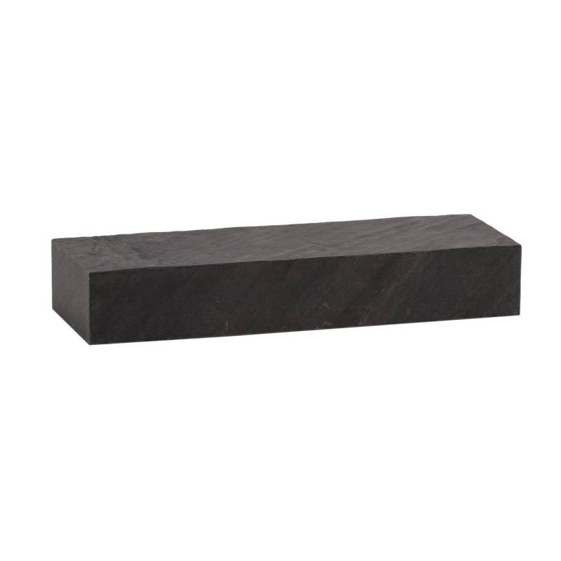 KADIMA DESIGN Wandregal Wandregal 60x10x20 cm Mango Massivholz / Steinoptik Hängeregal Modern, Regal Hängend Wohnzimmer Anthrazit, Design Schweberegal Rechteckig von KADIMA DESIGN
