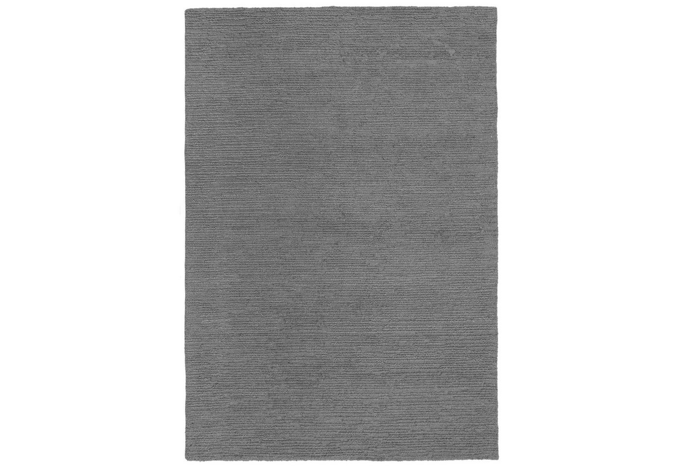 KADIMA DESIGN Wollteppich Unifarben Wohnzimmer Wollteppich Rechteckig 120x170, Rechteckig, Höhe: 12 mm, Grau, 100% Wolle, Boucle Strukturierter Flor, Flordichte 3 300 g/m² KADIMA DESIGN Wollteppich Unifarben Wohnzimmer Wollteppich Rechteckig 120x170, Rechteckig, Höhe: 12 mm, Grau, 100% Wolle, Boucle Strukturierter Flor, Flordichte 3 300 g/m² von KADIMA DESIGN