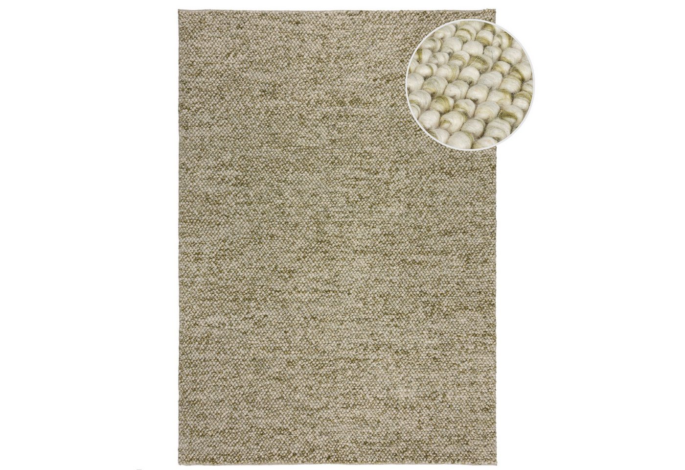 KADIMA DESIGN Wollteppich strukturierter Oberfläche Teppich Wolle-Polyester Hochdichter elegant, Rechteckig, Höhe: 7 mm, Gewebt KADIMA DESIGN Wollteppich strukturierter Oberfläche Teppich Wolle-Polyester Hochdichter elegant, Rechteckig, Höhe: 7 mm, Gewebt von KADIMA DESIGN