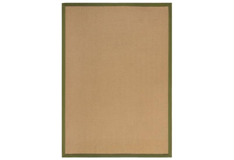 KADIMA DESIGN Teppich Jute Fischgrätenmuster und Bordüre, rutschfest, Naturkautschuk-Rücken, Rechteckig, Höhe: 5 mm, Poldichte: 1890 g/qm,Pflegeleicht,Küchenteppich,Kurzflor KADIMA DESIGN Teppich Jute Fischgrätenmuster und Bordüre, rutschfest, Naturkautschuk-Rücken, Rechteckig, Höhe: 5 mm, Poldichte: 1890 g/qm,Pflegeleicht,Küchenteppich,Kurzflor von KADIMA DESIGN