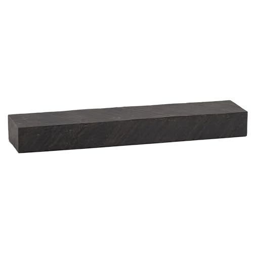 Wandregal 90x10x20 cm Mango Massivholz/Steinoptik Hängeregal Modern | Design Schweberegal Rechteckig | Regal Hängend Wohnzimmer Anthrazit von KADIMA DESIGN