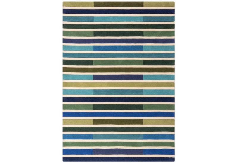 KADIMA DESIGN Wollteppich Luxuriöser Wollteppich DERWENT GEMMA mit Streifenmuster, Rechteckig, Höhe: 10 mm, Poldichte: 3700 g/qm,Pflegeleicht,Kurzflor,Handgemacht KADIMA DESIGN Wollteppich Luxuriöser Wollteppich DERWENT GEMMA mit Streifenmuster, Rechteckig, Höhe: 10 mm, Poldichte: 3700 g/qm,Pflegeleicht,Kurzflor,Handgemacht von KADIMA DESIGN