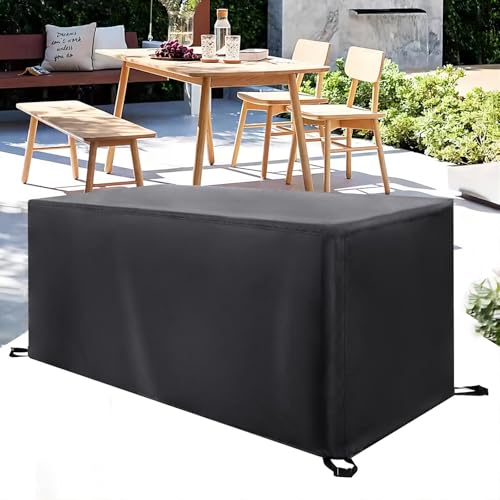 Abdeckung Gartenmöbel, 100x100x45cm Abdeckplane Gartenmöbel Schutzhülle Gartenmöbel Abdeckung Wasserdicht, Abdeckungen für Gartenmöbel Lounge Abdeckung Anti-UV Oxford Gewebe Abdeckung Loungemöbel von KADING