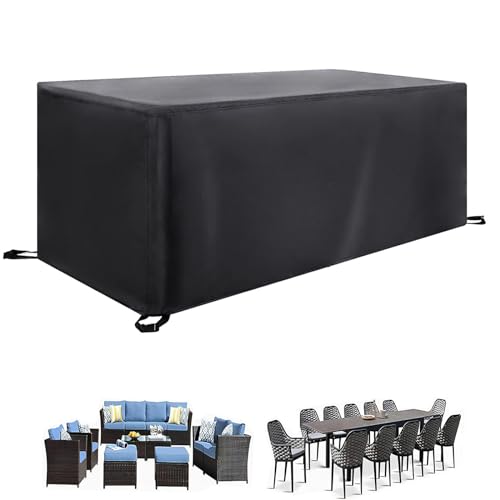 KADING Gartenmöbel Abdeckung, 75x55x55cm Abdeckungen für Gartenmöbel Schutzhülle Gartenmöbel Lounge Abdeckplane Gartenmöbel Wasserdicht Anti-UV Gartentisch Abdeckung Plane Gartenmöbel Winterfest von KADING