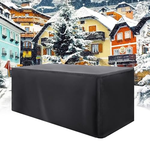 KADING Gartenmöbel Abdeckung 240x70x115cm/LxWxH Abdeckungen für Gartenmöbel Winterfest Oxford Gewebe, Schutzhülle Abdeckplane Gartenmöbel Gartentisch Abdeckung Tischabdeckung Outdoor Wetterfest von KADING