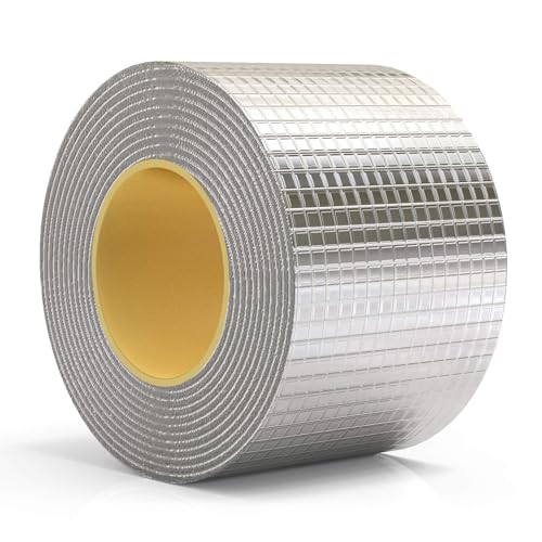 KADIO Bitumenband Selbstklebend Dichtband Selbstklebend Wasserdicht Reparaturband 100 mm X 10 Meter zur Terrassendach Garten Pool Haus wetterfestes Reparaturband. (100 mm x 10 Meter) von KADIO
