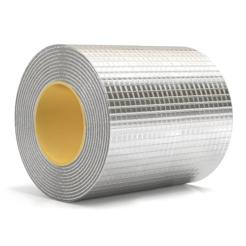 KADIO Bitumenband Selbstklebend Dichtband Selbstklebend Wasserdicht Reparaturband 150 mm X 10 Meter zur Terrassendach Garten Pool Haus wetterfestes Reparaturband. (150 mm x 10 Meter) von KADIO