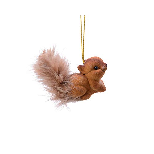 KAE Weihnachtsfiguren aus Kunststoff Eichhörnchen 2er Set braun von Kaemingk