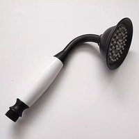 Europäischer Retro-Glocken-Badezimmer-Duschkopf, Duschkopf, Badezimmer-Duschkopf (schwarz) von KAEJYIUT