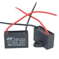 Kaejyiut - Stücke CBB61 450 v ac 50/60Hz Lüftermotor Betriebskondensator 1,5 uF von KAEJYIUT