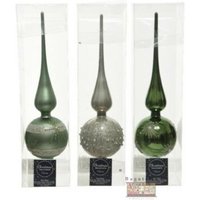 Puntale Vetro 3 Assortite - 8x31 cm von KAEMINGK BV