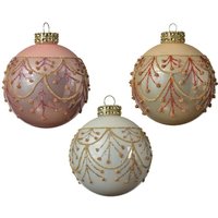 Sortierte Weihnachtskugeln Ø8 cm von KAEMINGK BV