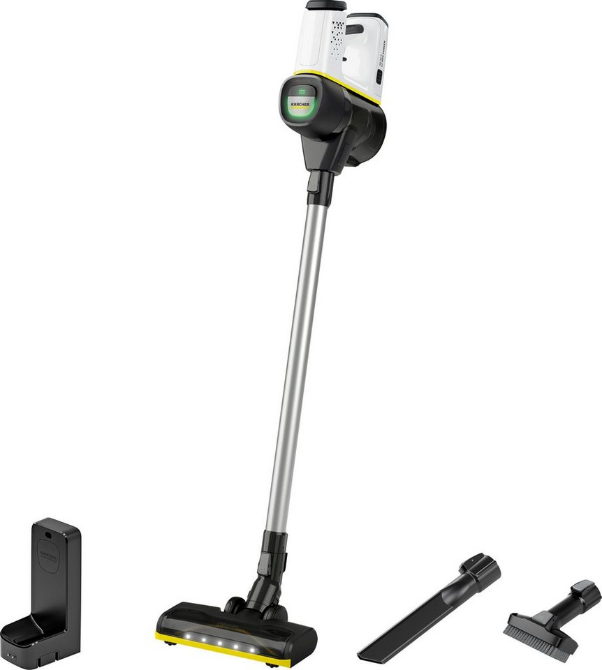 KÄRCHER Akku-Bodenstaubsauger VC 6 Cordless ourFamily, beutellos, 2 Saugstufen, Laufzeit: bis zu 50 min.,Wandhalterung mit Ladefunktion von KÄRCHER