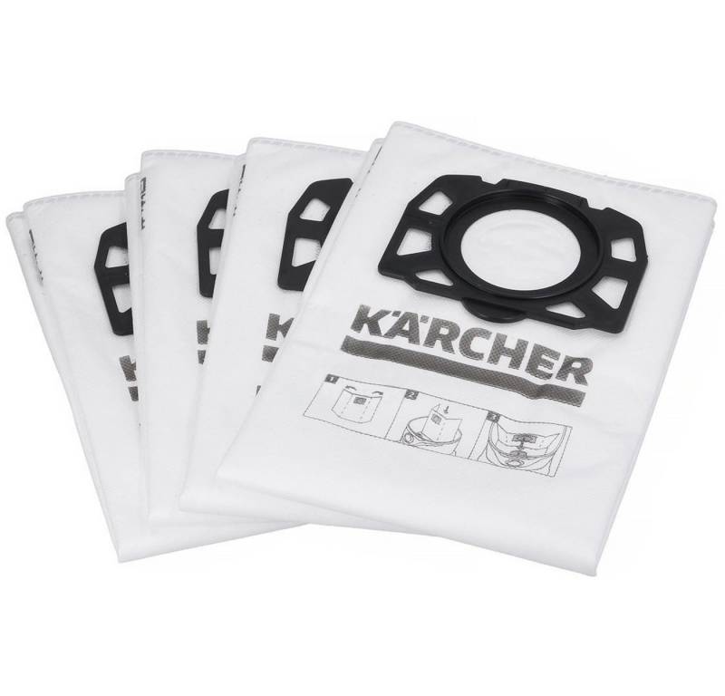 KÄRCHER Staubsaugerbeutel Vliesfilterbeutel 2.863-006.0, für WD4 WD5 WD6 MV4 MV5 MV6 Staubsauger Mehrzwecksauger von KÄRCHER