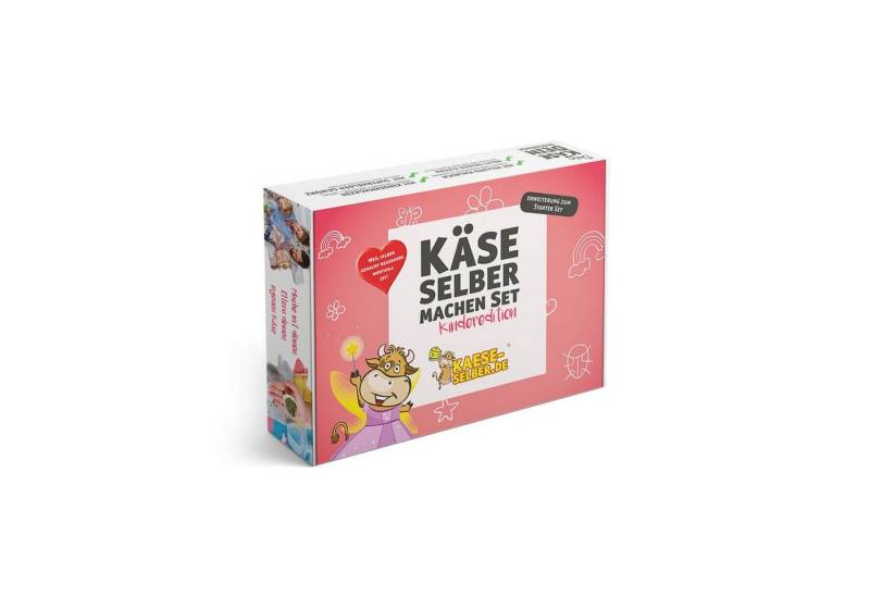 KAESE-SELBER.DE Back-Set Käse selber machen Set Käseset für Kinder Geschenkidee - Kinderedition KAESE-SELBER.DE Back-Set Käse selber machen Set Käseset für Kinder Geschenkidee - Kinderedition von KAESE-SELBER.DE
