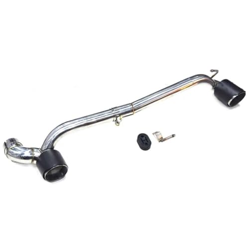 KAEW Endstuck Auspuff für BMW E90 E92 320i 318i 325i 335i, Auspuffblenden Edelstahl Auto Endstück Endschalldämpfer Spitze Endrohrblende,normal-B Carbon Fiber von KAEW