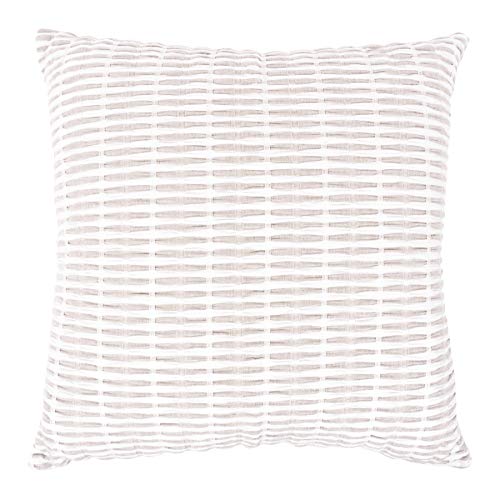 KAF Home Pleated Please Pillow Cover 20 x 20-inch 100-Percent Cotton | Set of 2 Pillow Covers (Sepia, 20 x 20) von KAF Home