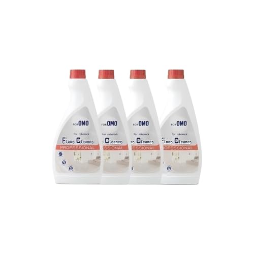 480 ML Staubsauger-Bodenreinigungslösung For Die Gründliche Reinigung Mehrerer Hartböden. Kompatibel Mit Roborock S7 MAXV / S8 MaxV Ultra / Q7 Max / S9 MaxV / Q5 Max/Qrevo(4PCS) von KAFTKO