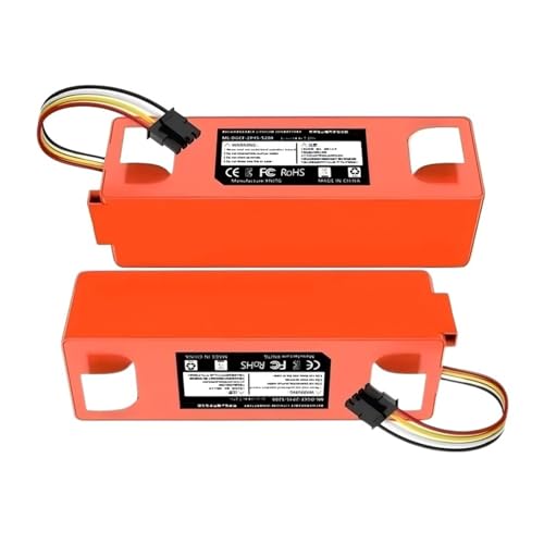 Ersatz-Li-Ionen-Akku For Staubsauger 14.4V 12800 MAh. Kompatibel Mit Roborock S7 MAXV / S7 MAXV Plus / P10pro / Q Revo(2 PCS) von KAFTKO